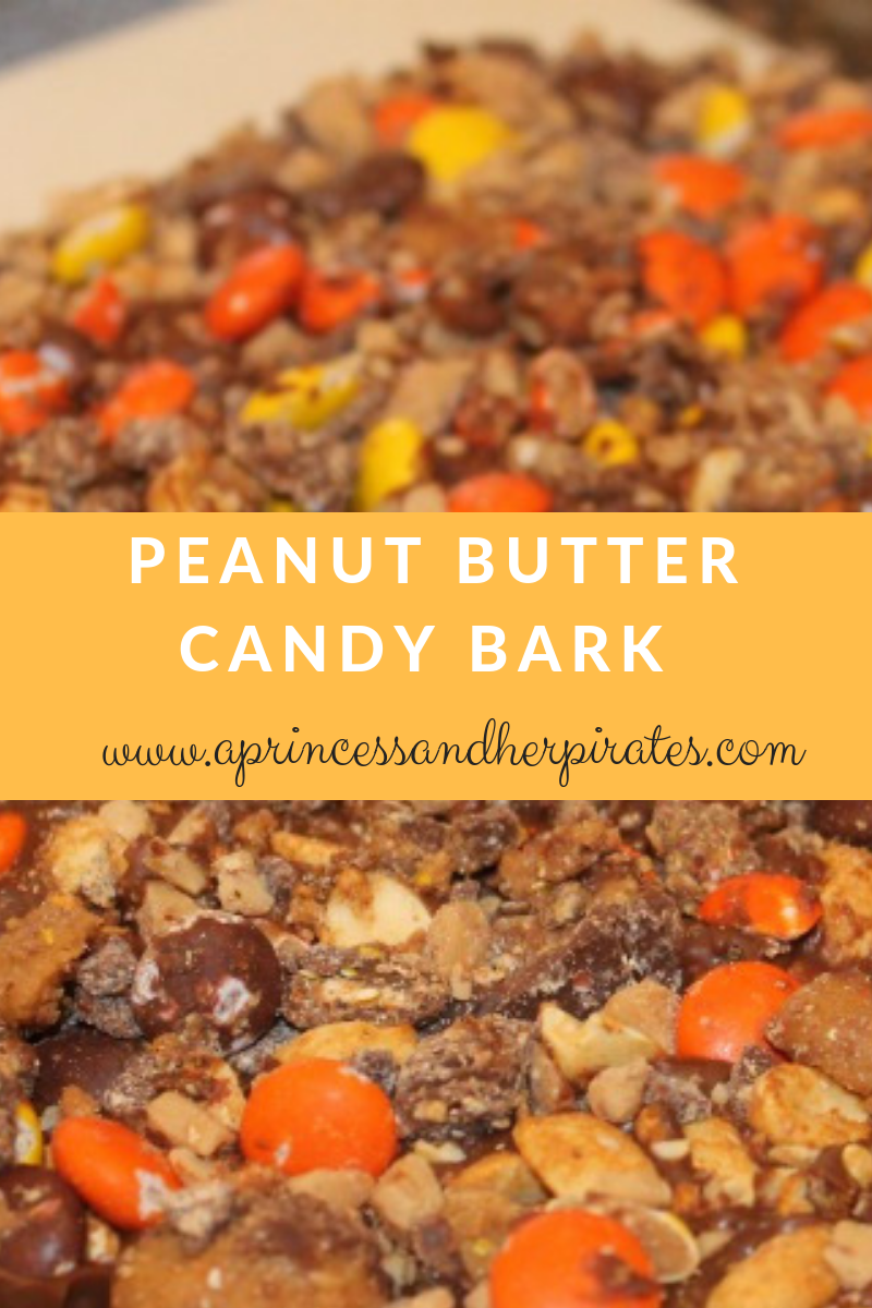 Peanut Butter Candy Bark
