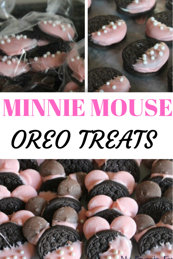 Minnie Mouse Oreo Treats
