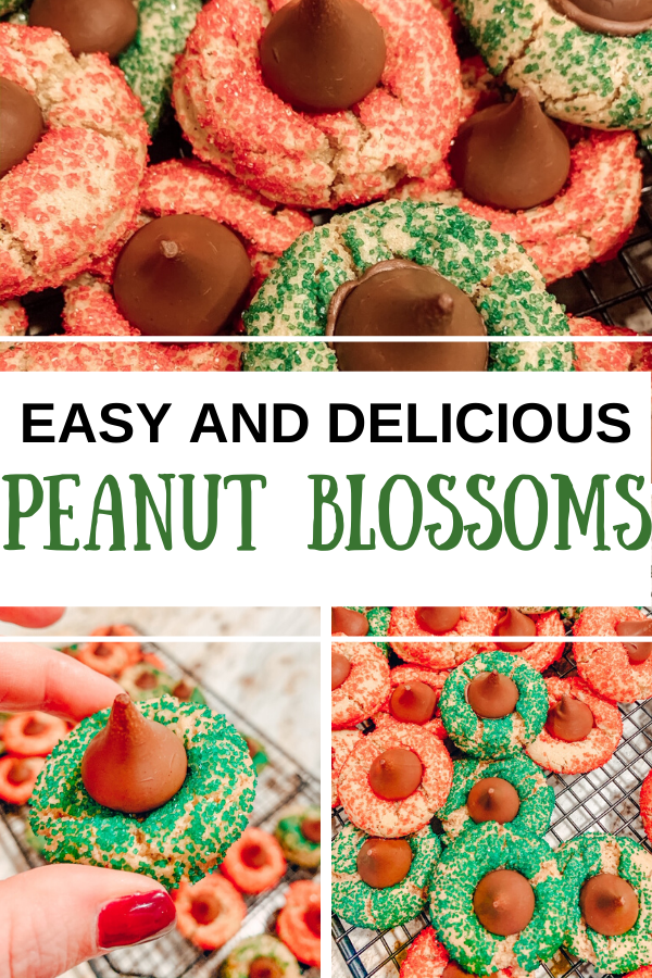 Peanut Blossoms are perfect for any holiday! Soft, chewy, and so easy to make!