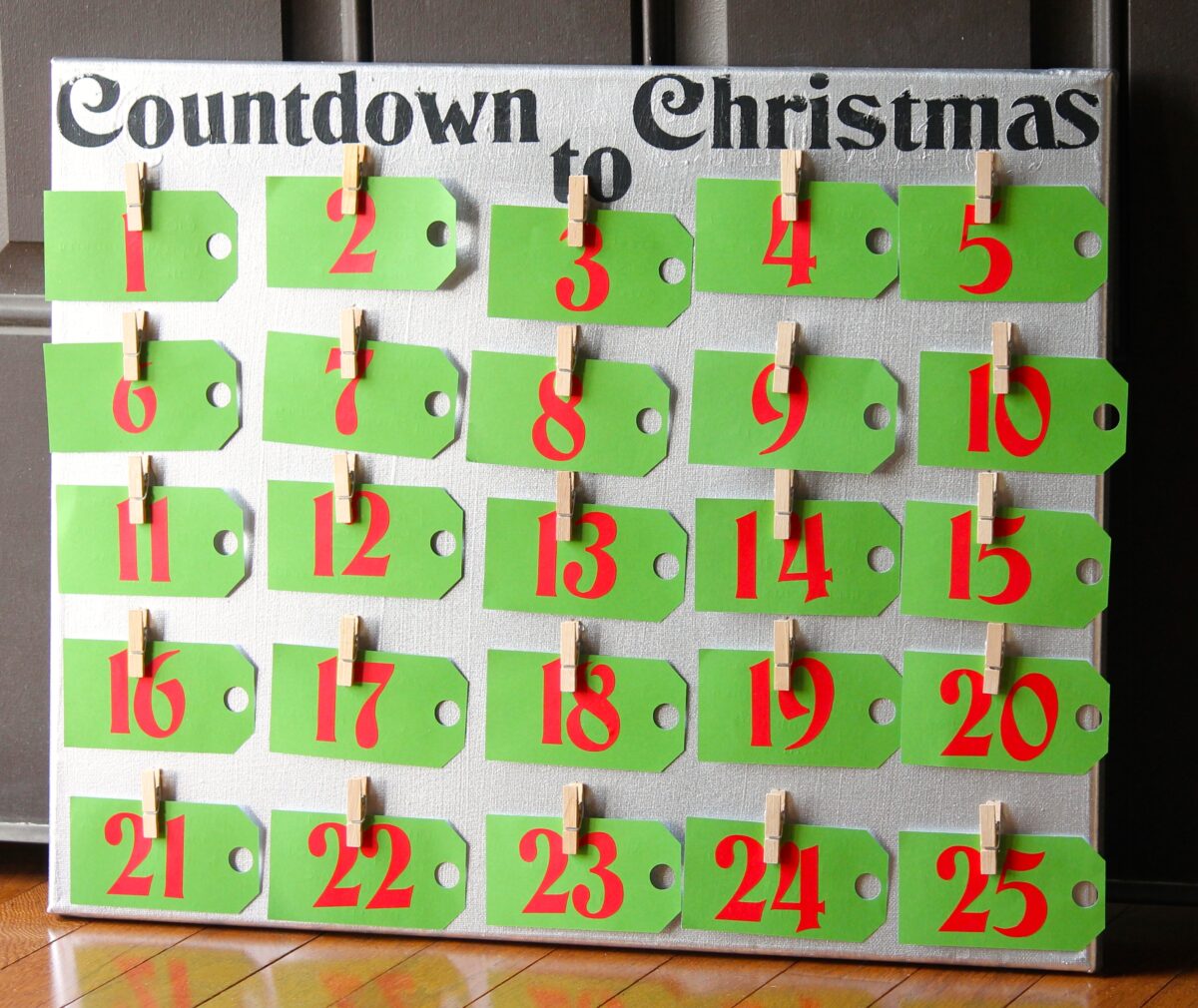 DIY Christmas Countdown and 25 Advent Activities for Your Family