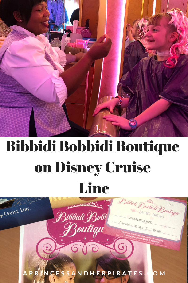 Bibbidi Bobbidi Boutique on Disney Cruise Line