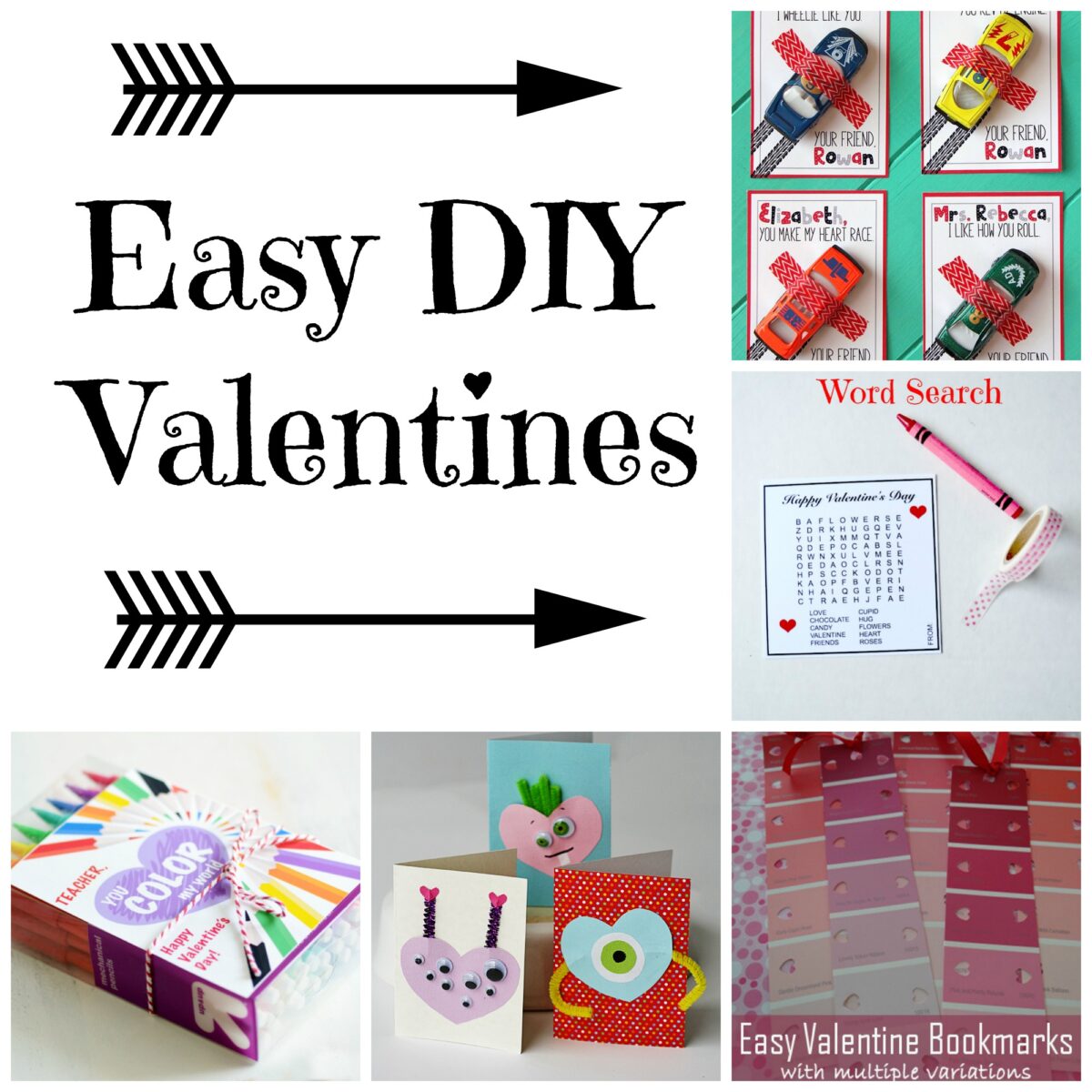 Easy DIY Valentines