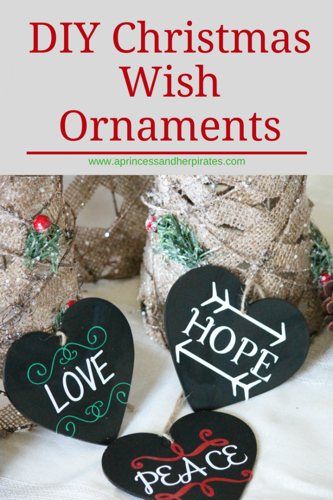 DIY Christmas Wish Ornaments