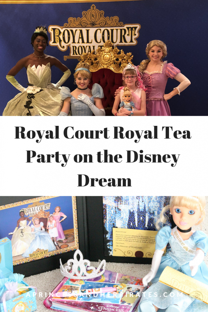 Royal Court Royal Tea Party is a magical way to experience your favorite Disney princesses on a Disney cruise!  