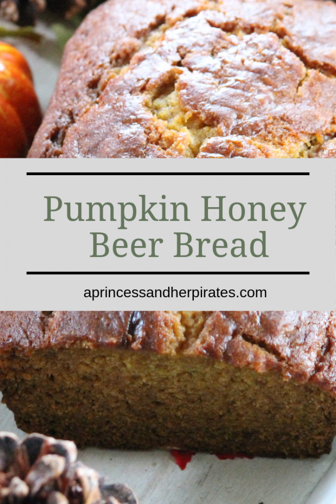 Pumpkin Honey Beer Bread is amazing for fall!