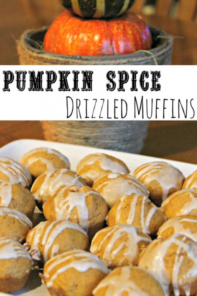These cute little muffins are fantastic to get you in the pumpkin spice season! 