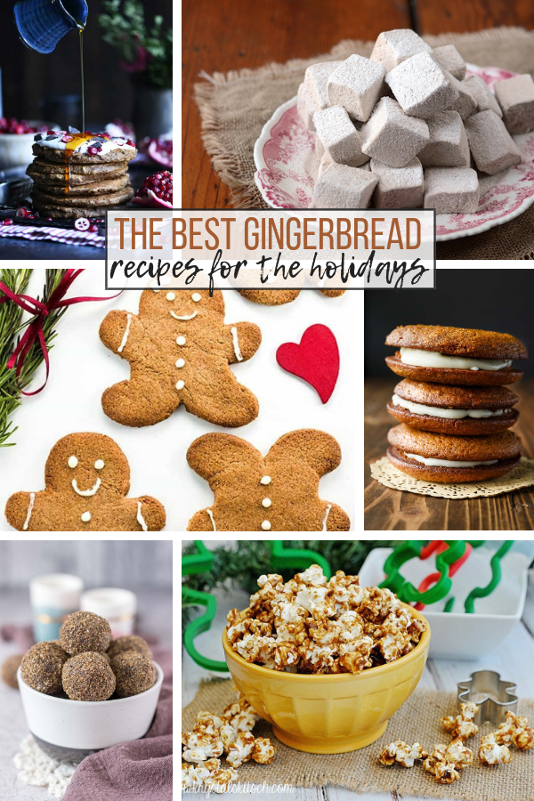 These are the BEST Gingerbread Recipes all in one place! #gingerbread #christmascookies #christmasbaking