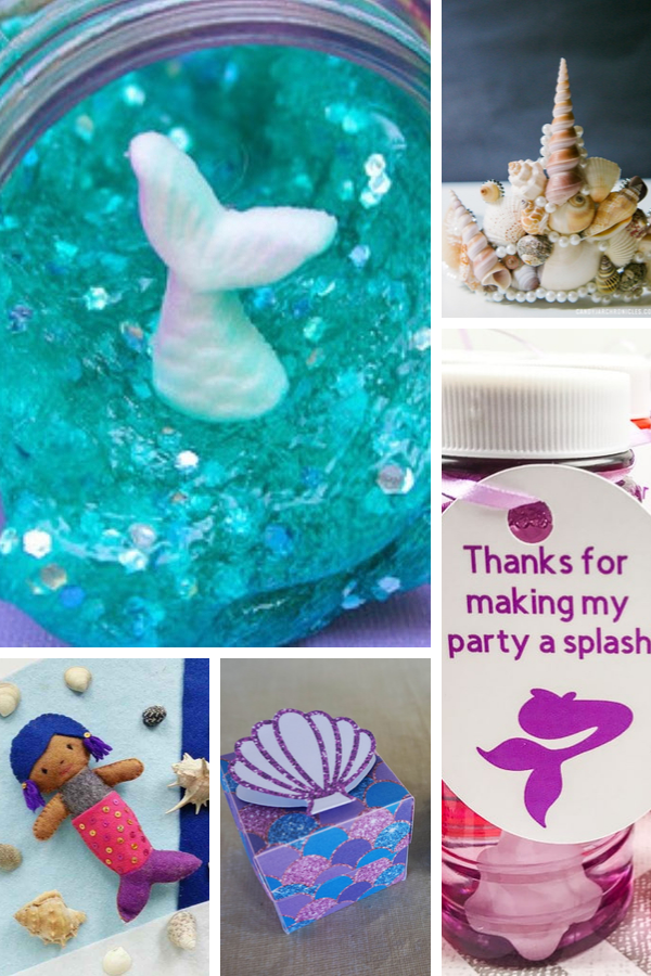 Mermaid Party Decor and Favors #mermaidparty #birthdayideas 