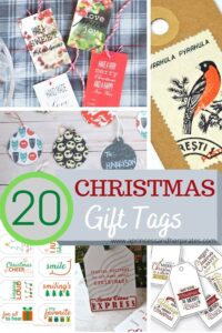 20 Christmas Gift Tags