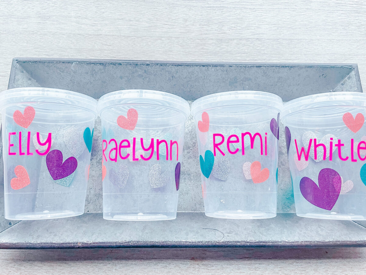 DIY Personalized Tumblers for Kids