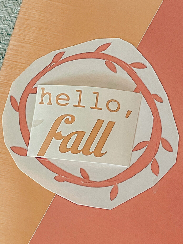 Hello Fall DIY Mason Jar is easy and so cute for your fall decor! #fallmasonjar #masonjarcrafts #falldiy #homedecor 