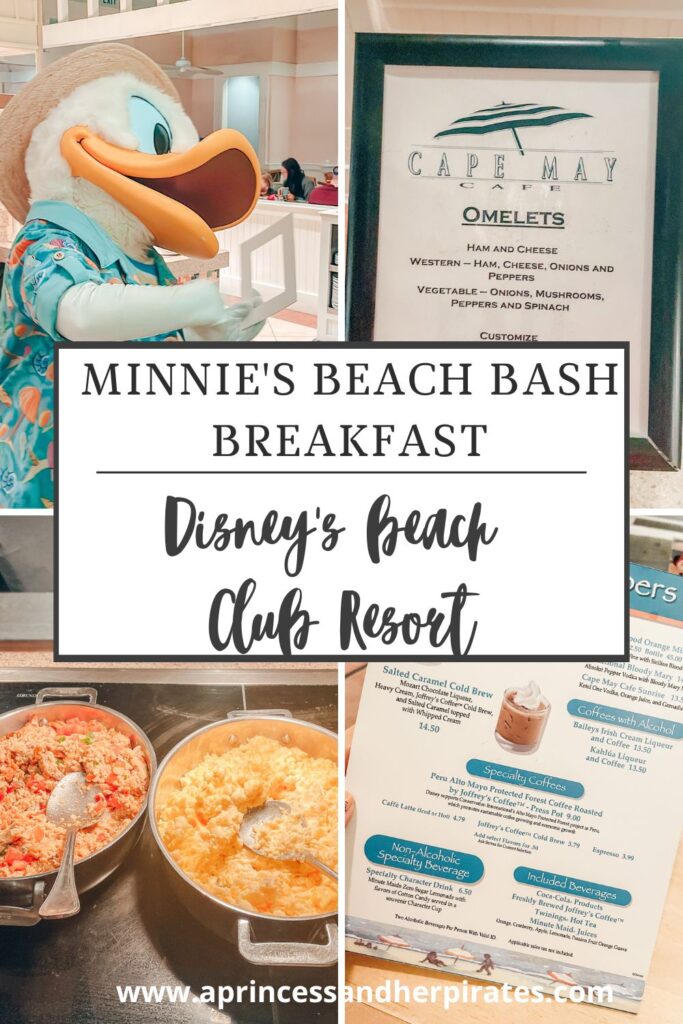 Minnie's Beach Bash Breakfast at Disney's Beach Club Resort