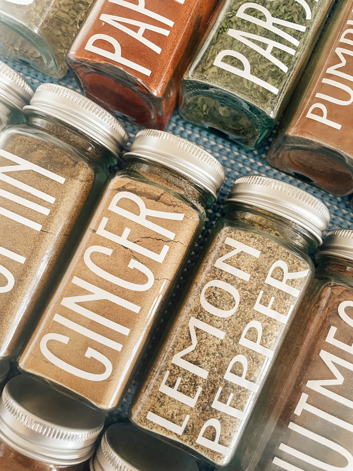 DIY Spice Jar Labels